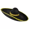 Fekete-arany sombrero kalap