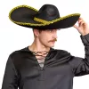 Fekete-arany sombrero kalap
