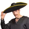 Fekete-arany sombrero kalap