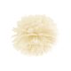 Ekrü selyempapír pompom 35 cm