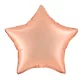Rose gold csillag fólia lufi