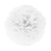 Fehér papír pompom 35 cm