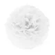Fehér papír pompom 35 cm