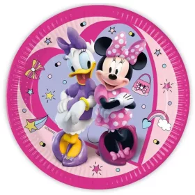 Minnie egér junior papír tányér 8 db