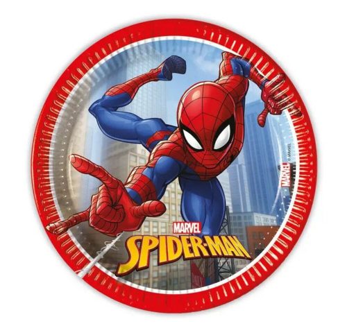 Pókember crime fighter papír tányér 8 db