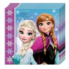 Hópelyhes jégvarázs szalvéta