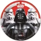Piros star wars tányér 8 db