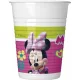 Minnie egér helpers műanyag pohár 8 db