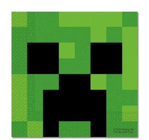 Minecraft szalvéta