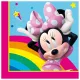 Szivárványos minnie egér szalvéta 20 db