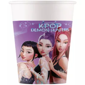 K-pop démonvadászok papír pohár 8 db