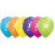 16. szülinapi latex lufi tropical 5 db