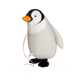 Pingvin sétáló fólia lufi