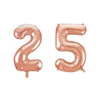 25. szülinapi dekoráció