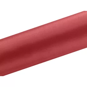 Piros szatén futó 16 cm x 9 m