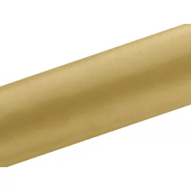 Arany szatén futó 16 cm x 9 m