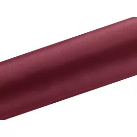 Bordó szatén futó 16 cm x 9 m