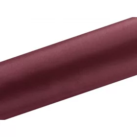 Bordó szatén futó 36 cm x 9 m