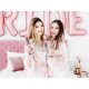 Fehér rose gold team bride szalag