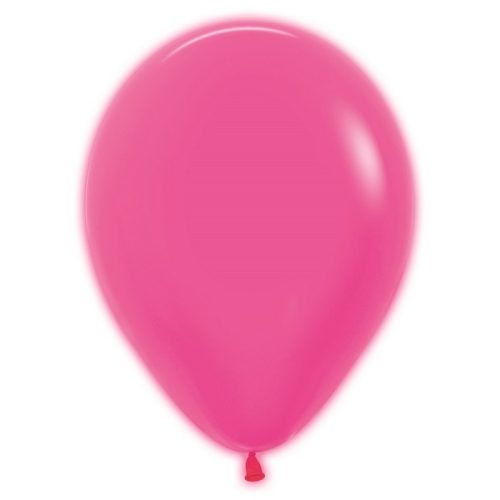 Neon fukszia latex lufi 30 cm