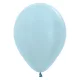 Pearl blue gyöngyház világoskék latex lufi 30 cm