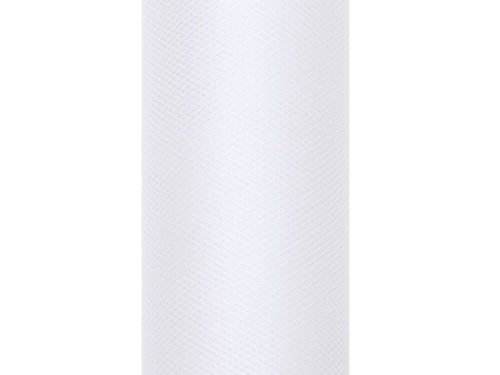 Fehér tüll tekercs 30 cm x 9 m