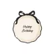 Masnis happy birthday szülinapi papír tányér 6 db