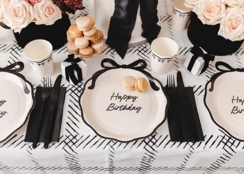 Masnis happy birthday szülinapi papír tányér 6 db