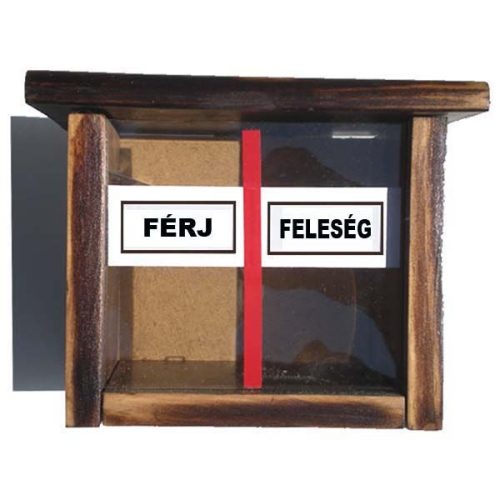 Férj-feleség persely