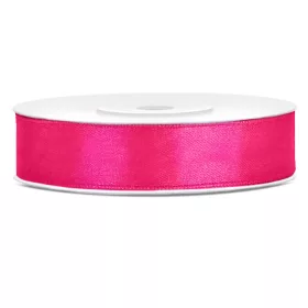 Pink szatén szalag 12 mm