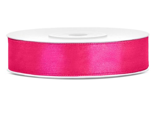 Pink szatén szalag 12 mm
