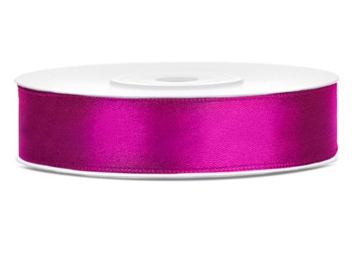 Magenta szatén szalag 12 mm