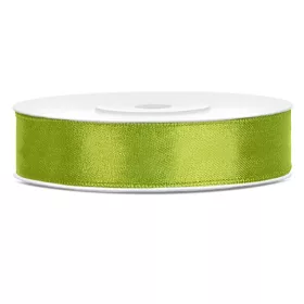 Almazöld szatén szalag 12 mm