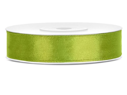 Almazöld szatén szalag 12 mm