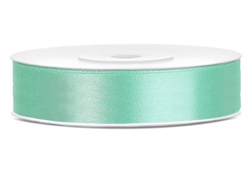Mentazöld szatén szalag 12 mm