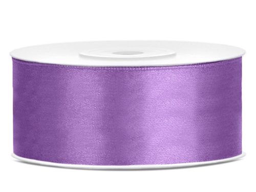 Levendula lila szatén szalag 25 mm