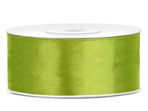 Almazöld szatén szalag 25 mm