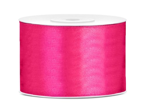 Pink szatén szalag 5 cm
