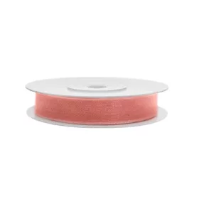 Korall organza szalag 6 mm x 25 m