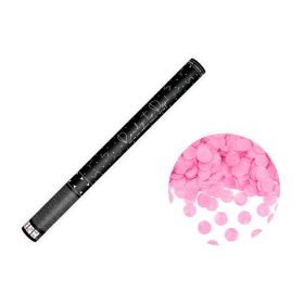 Rózsaszín konfetti ágyú