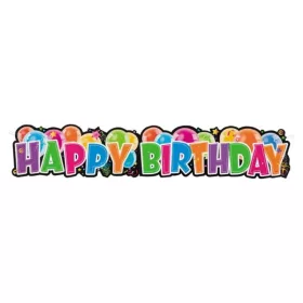 Happy birthday felirat