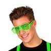 Neon zöld party szemüveg