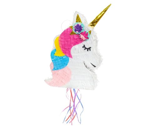 Virágos unikornis pinata